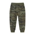 thumbnail image 1 of WEIYLL Boys Pants Fashion Prints With Pockets Loose Army Green Fall Clothes size 1-2 Years, 1 of 3