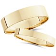 thumbnail image 1 of Ensemble de Bande de Mariage Poli Haute Or Jaune 14K, 1 of 1