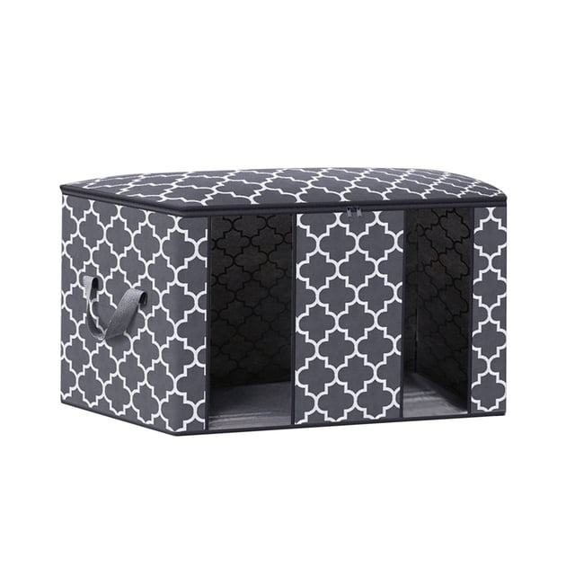 CEHVOM Large Thickening Finishing Storage Bag Four-Leaf Quilt Bag Storage Containers Clearance
