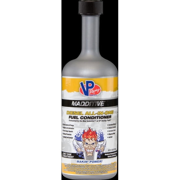VP Racing Fuels Fuel Additive 2838 For Diesel; Fuel Conditioner; Single; 16 Ounce Bottle; Treats Up To 35 Gallons