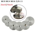 thumbnail image 2 of 4inch Backer Pad Diamond Polishing Pad Aluminum Base Backing Holder M14 M10 M16, 2 of 5