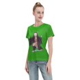 thumbnail image 4 of T-Shirt Basique à Manches Courtes pour Femmes Demon Slayer Blade Nidouzi, 4 of 6