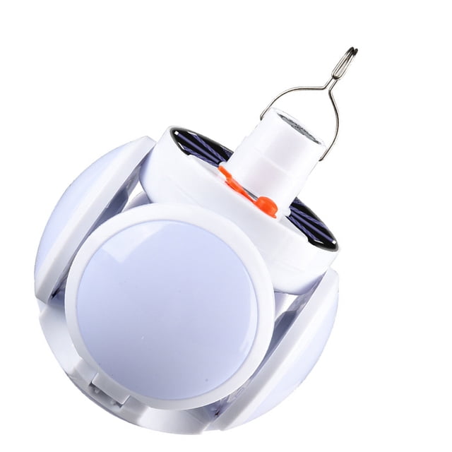 Lampe de Marché Nocturne LED d'Extérieur Portable à Accrocher avec Crochet pour Camping, BBQ, Randonnée en Plein Air