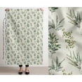 thumbnail image 3 of Soimoi 56 Inch Wide Polyester Canvas Fabric by The Yard - Leaves Pattern - Off White - Water-Resistant Outdoor & Upholstery Material, 3 of 7