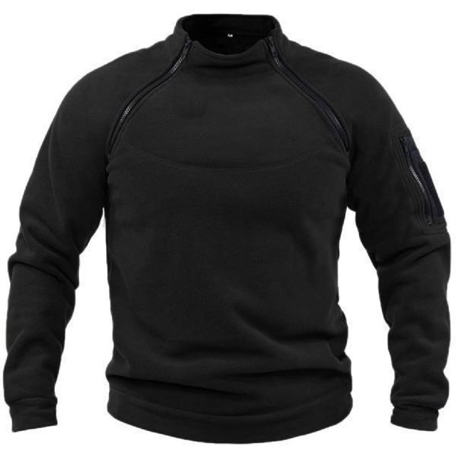 ORUYROP Tactical Combat Fleece Pullover Jacket Men Military Athletic Sport Jumper Tops Army Windproof Sweaters