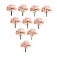 thumbnail image 4 of Bunblic 10 Pieces Model Trees Simulated Fake Trees Architecture Decor DIY Crafts Sand Table Diorama Supplies Scene Making Accessories 10.5 cm Height, 4 of 8