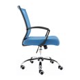 thumbnail image 2 of Modern Home Zuna Ergonomic Mesh Mid Back Office Chair, Black & Blue, 2 of 10