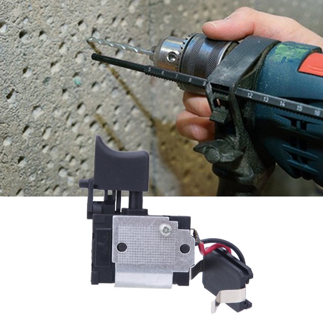 Interrupteur de Perceuse Sans Fil, Interrupteur de Contrôle de Vitesse de Perceuse Électrique Rechargeable Universel Professionnel CW CCW pour Perceuse à Main Électrique