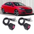 thumbnail image 4 of Headlight Connector Wiring Harness, Headlight Connector Plug Pigtail Round Head 68285243AA Impact Resistant 2PCS  for Car, 4 of 7