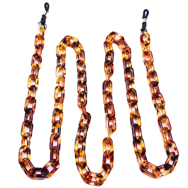Link Eyeglasses Chain Creative Leopard Glasses Strap Acrylic Sunglasses Strap