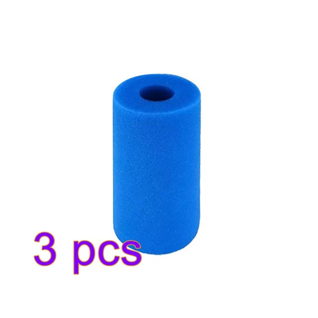 Filtre à Eau pour Piscine en Mousse Réutilisable Lavable Colonne Filtrante Accessoire, 20x10cm