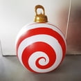 thumbnail image 4 of REZUOFI 2 Pcs Christmas Inflatable Decorations Outdoor PVC Ball with Pump for Yard Porch Holiday Decor Weather-Resistant Festive 60CM, 4 of 8
