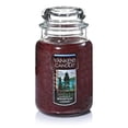 thumbnail image 2 of Yankee Candle Mountain Lodge Scented, Classic 22oz Large Jar Single Wick Aromatherapy Candle, Over 110 Hours of Burn Time, Apothecary Jar Fall Candle, Autumn Candle Scented for Home, 2 of 4