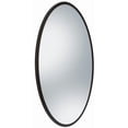 thumbnail image 2 of hometrends Round Mirror, 27 inch diameter mirror black, 2 of 4