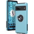 thumbnail image 1 of KOMI for Google Pixel 7 Case, Slim Fit Shockproof Protective Case for Pixel 7, Military-Grade Drop Protection with Ring Kickstand [Magnetic Car Mount Feature] Case for Google Pixel 7-Sierra Blue, 1 of 5