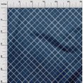 thumbnail image 2 of oneOone Cotton Poplin Fabric Check & Geometric Print Fabric By The Yard 42 Inch Wide, 2 of 4