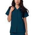 thumbnail image 2 of Adar Universal Women's Scrub Set ? Snap Front Scrub Top and Multi Pocket Scrub Pants, 2 of 7