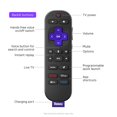 thumbnail image 3 of Roku Ultra - Lecteur de Diffusion Ultime - Appareil de Diffusion 4K pour Télé avec HDR10+, Dolby Vision et Atmos - Bluetooth et Wi‑Fi 6 - Télécommande Vocale Pro Rechargeable avec Boutons Rétroéclairés, 3 of 8