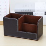 Birdeem Home Office Desks, Desk with Storage, Desk Supplies Organizer, Desktop Stationery Organizer, Home Office Supply Storage Box, School Supply Box, Home Office Decor, Office Desk Decor