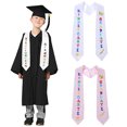 thumbnail image 1 of YAOMOBB Ruban de Graduation Bandoulière de Graduation Design Lettre Étiquette de Fête, 1 of 7