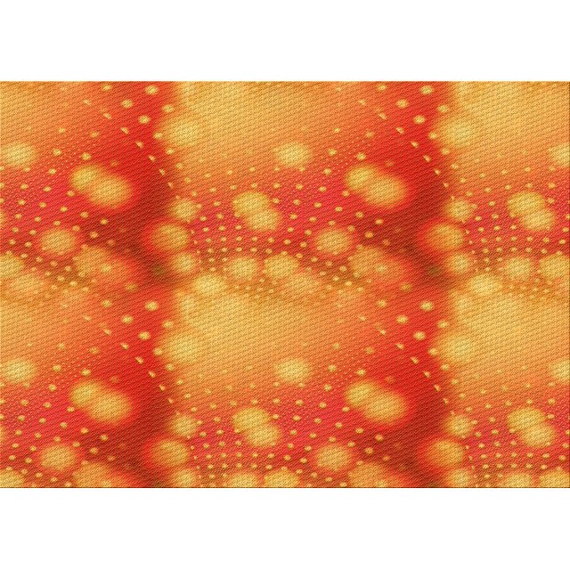 Ahgly Company Tapis Rectangulaire Lavable en Machine Intérieur Transitionnel Néon Rouge, 7 Pieds x 10 Pieds