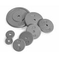 thumbnail image 3 of CAP Barbell Standard 1-Inch Cast Iron Weight Plate, 10 lb, Single, Grey, 3 of 4