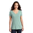 thumbnail image 1 of District T-Shirt Parfait à Col en V pour Femmes - DM1350L, 1 of 1