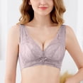 thumbnail image 2 of Harpily 2025 Bra Bra For Womens Underwire Bra Lace Floral Bra Unlined Unlined Plus Size Full Coverage Bra, 2 of 5