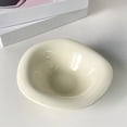 thumbnail image 4 of PRETXORVE Ceramic Cream Style After Noon Dessert Bowl Fruit Salad Bowl Cafes Tableware Bowl, 4 of 6