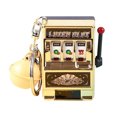 thumbnail image 1 of TopLLC Creative Mini Fruit Machine Net Red Play Mixed Use Bag Keychain Pendant Slot Machine Keychain on Clearance, 1 of 1