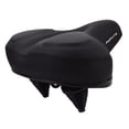 thumbnail image 4 of Wide Cruiser Bikes Saddle Shockproof Waterproof Seat Cushion Pad Black, 4 of 8