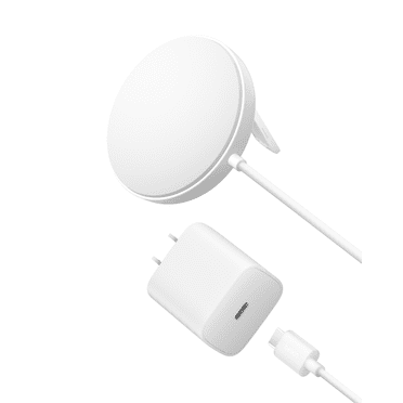 Belkin BoostCharge Qi2 Pro Magnetic Wireless Charging Pad White