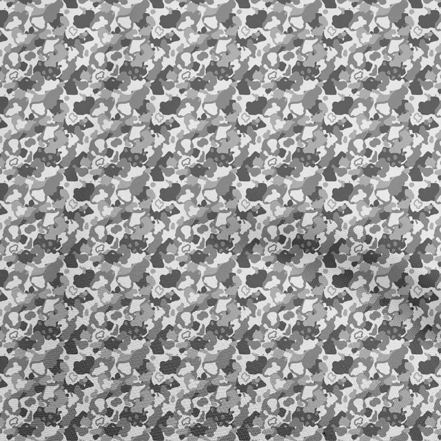 oneOone Viscose Chiffon Gray Fabric Abstract Sewing Craft Projects Fabric Prints By Yard 42 Inch Wide