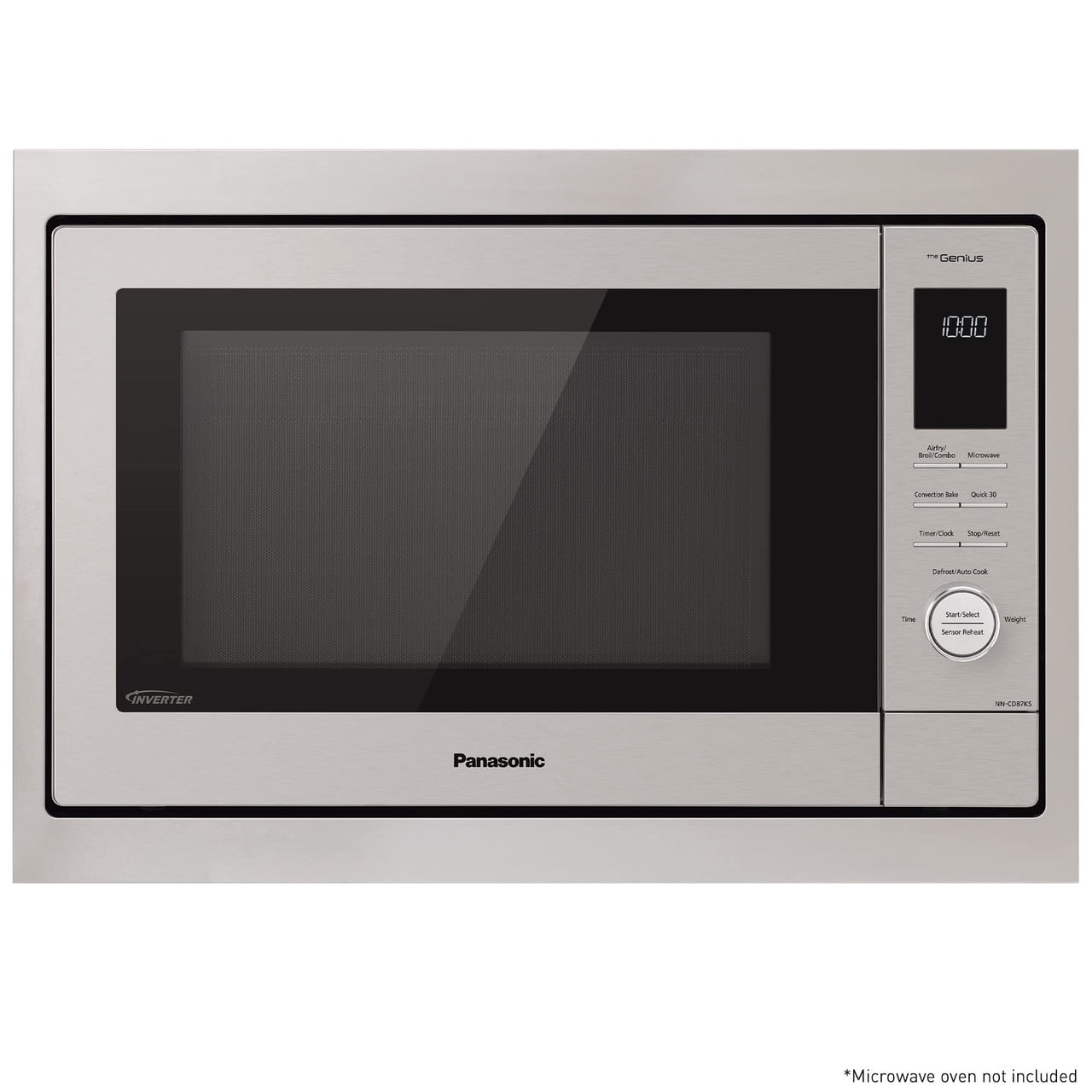 Panasonic NNTK81KC Premium Flush Mount 24" Trim Kit for NNCD87KS Combination Oven, Stainless Steel