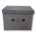 thumbnail image 4 of ITY International - Foldable Storage Box, 14.6"x11.8"x10.6", Grey, 4 of 7