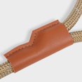 thumbnail image 2 of Dog Leash  5FT Nylon Reflective Leash  Soft Padded Handle Thick Leash for Large Medium Dogs Brown, 2 of 11
