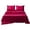 Red, variant on Bedding Flat Sheet,Cooling Bed Sheets,Full Size Bed Sheets,Soft Full Sheet,Soft Solid Matte Satin Hotel Luxury Silk Sheet Set Dull Deep Pocket Fitted Sheet Flat Sheet Pillowcase
