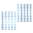 thumbnail image 2 of Binding Coils, Aging Resistant 30 Holes Binding Spines 1/2in 10Pcs Plastic Strip  For Student For Office Light Blue, 2 of 8