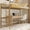 Gold, variant on Ourlova Twin Size Metal Loft Bed with Ladder and Guardrail- Heavy Duty- 400 Lbs Capacity- No Box Spring Needed- Easy Assembly- Beige - Functional Loft Bed Frame