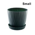 thumbnail image 4 of Baohd Space-efficient Planters For Small Spaces Indoor And Outdoor Easy To Maintain green S pot+S tray 1Set, 4 of 6