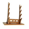 thumbnail image 4 of HILABEE Stand Display Support Holder for Templar Wakizashi Samurai Walnut 4 Tier, 4 of 9