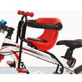 thumbnail image 2 of Kids Front Bike Seat Child Baby Carrier Saddle w/ Guardrail, 2 of 8