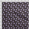 thumbnail image 4 of oneOone Velvet Black Fabric Circus Craft Projects Decor Fabric Printed By The Yard 58 Inch Wide-aA, 4 of 5