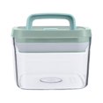 thumbnail image 1 of Bigersell Food Containers with Dividers Deals Durable Plastic Containers with Wooden Lids Rectangular Shape Reusable Pantry Storage Containers with Lids Airtight Plastic Food Containers, 1 of 1
