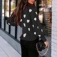 thumbnail image 4 of RKSTN Sweaters for Women Fashion Sleeves Round Neck Loose Tops Blouse Knitted Sweater Fall Sweaters, 4 of 5