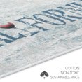 thumbnail image 4 of the US States Design 3 Piece Bathroom Rugs Set - Non-Slip Ultra Thin Bath Rugs for Bathroom Floor - Washable Cotton Bathroom Mats Set, 4 of 8