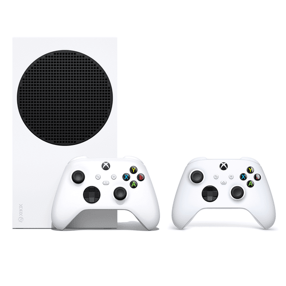 XBOX Series S - All Digital Gaming Console - 512GB SSD PLUS Xbox Wireless Controller – Robot White for Xbox Series X|S, Xbox One, and Windows Devices, Gaming Bundle