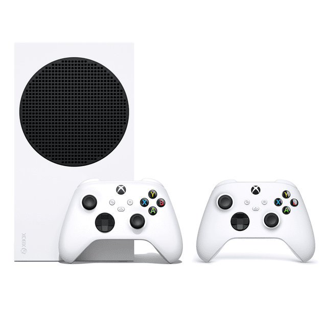 XBOX Series S - All Digital Gaming Console - 512GB SSD PLUS Xbox Wireless Controller – Robot White for Xbox Series X|S, Xbox One, and Windows Devices, Gaming Bundle