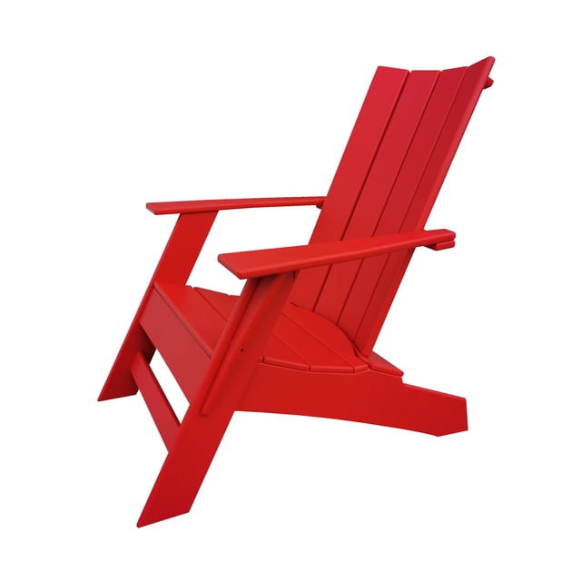 Chaise Adirondack Moderne, Chaise Muskoka en Plastique, Sans Entretien.