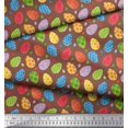 thumbnail image 3 of Soimoi Modal Satin Fabric Egg Easter Fabric Prints by Yard 42 Inch Wide, 3 of 3
